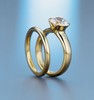 CLASSIC ROUND WEDDING RING 2.5MM - RING ON LEFT